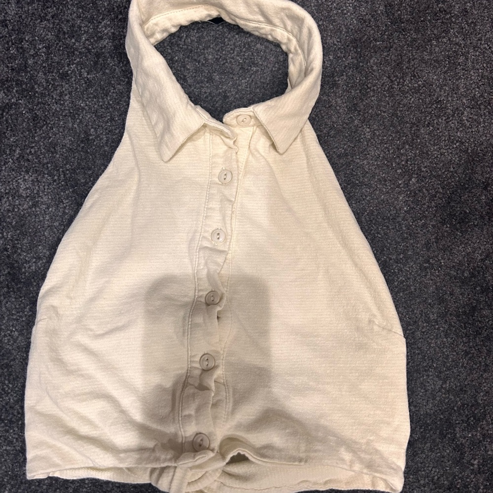 Princess Polly Cream Top